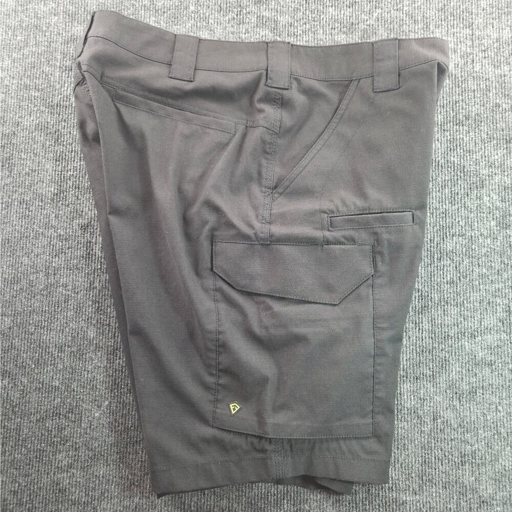 First Tactical Cargo Shorts Mens 34 Black Tactical Utility Work Shorts